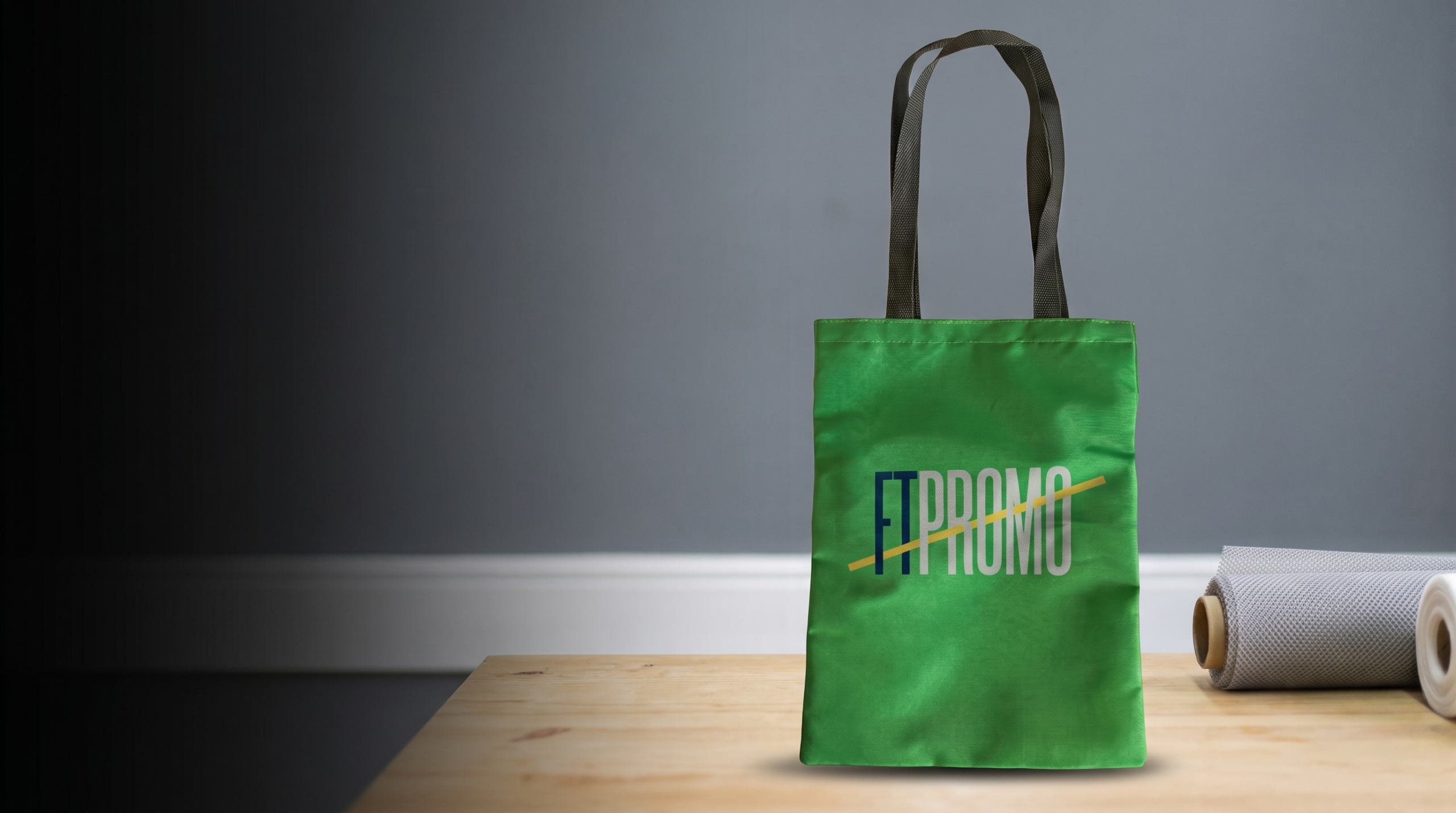 Ecobags personalizadas produzidas pela FT Promo