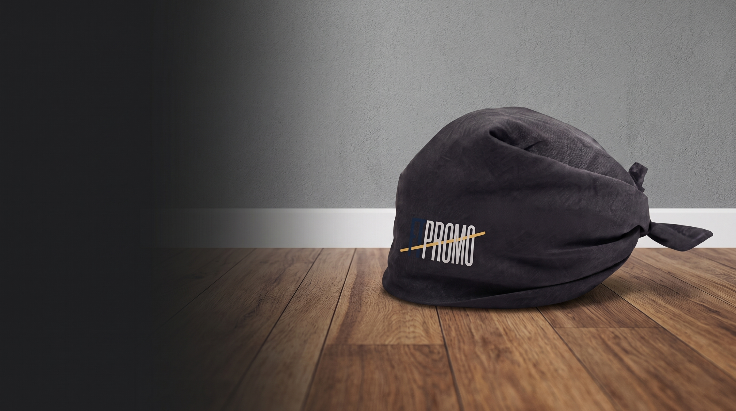 Bandana personalizada produzida pela FT Promo